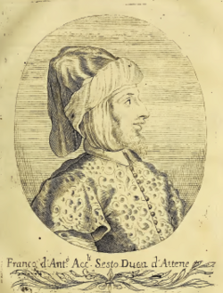 Portrait of Francesco II Acciaioli