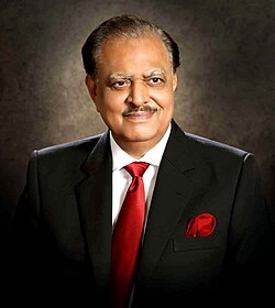 Portrait of Mamnoon Hussain