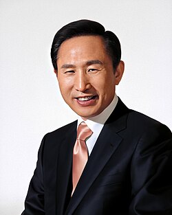 Portrait of Lee Myung-bak