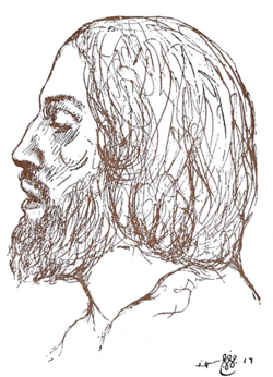 Portrait of Qays Ibn al-Mulawwah