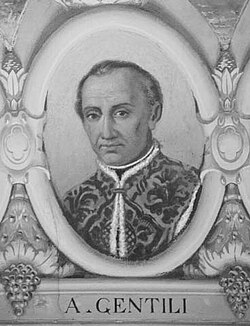 Portrait of Alberico Gentili