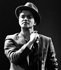Portrait of Bruno Mars