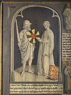 Portrait of Ælfthryth, Countess of Flanders
