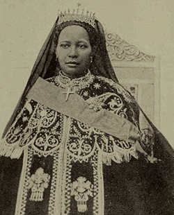Portrait of Zewditu I of Ethiopia
