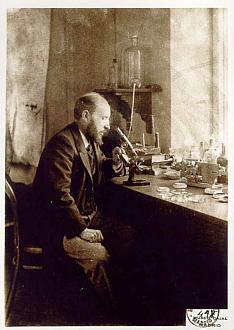 Portrait of Santiago Ramón y Cajal