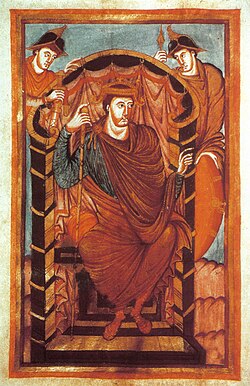 Portrait of Lothair I