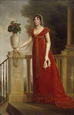 Portrait of Elisa Bonaparte