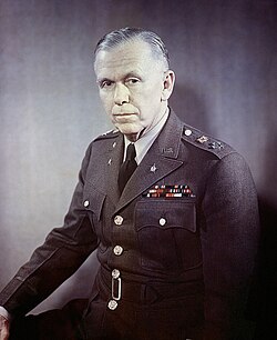 Portrait of George Marshall
