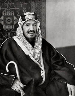 Portrait of Ibn Saud