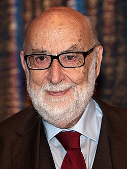 Portrait of François Englert