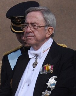 Portrait of Constantine II of Greece