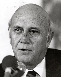 Portrait of F. W. de Klerk