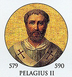 Portrait of Pelagius II