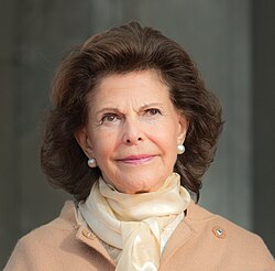 Portrait of Queen Silvia of Sweden