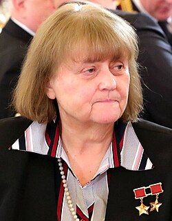 Portrait of Svetlana Savitskaya