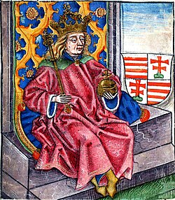 Portrait of Béla IV of Hungary