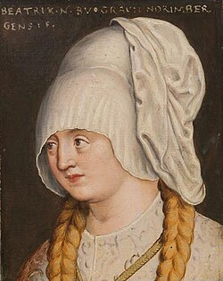Portrait of Beatrice of Nuremberg