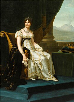 Portrait of Caroline Bonaparte