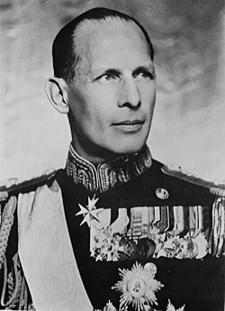 Portrait of George II of Greece