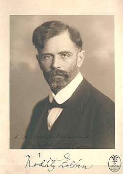 Portrait of Zoltán Kodály