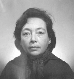 Portrait of Marguerite Duras