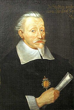 Portrait of Heinrich Schütz