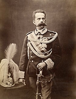 Portrait of Umberto I of Italy