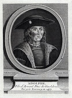 Portrait of Adolf, Duke of Guelders