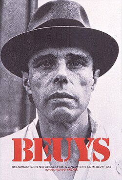 Portrait of Joseph Beuys