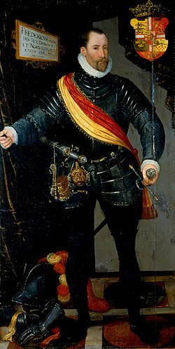 Portrait of Frederick II of Denmark