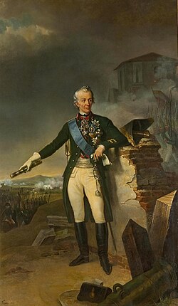 Portrait of Alexander Suvorov