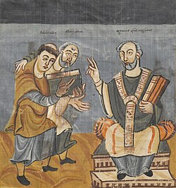 Portrait of Alcuin