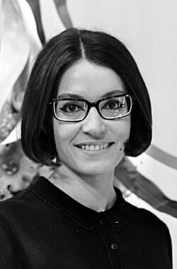 Portrait of Nana Mouskouri