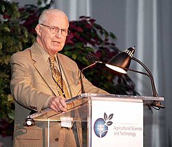 Portrait of Norman Borlaug