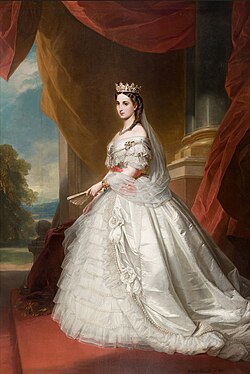 Portrait of Charlotte of Belgium