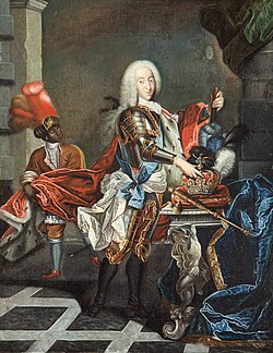 Portrait of Christian VI of Denmark