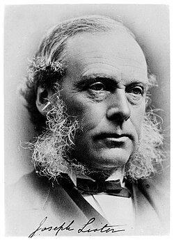 Portrait of Joseph Lister