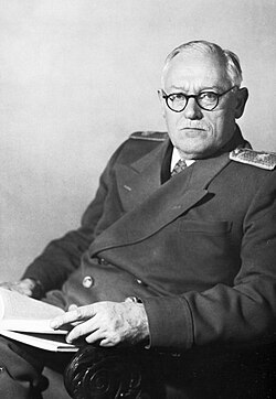 Portrait of Andrey Vyshinsky