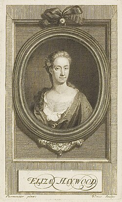 Portrait of Eliza Haywood