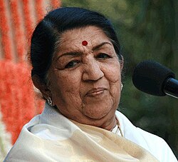 Portrait of Lata Mangeshkar