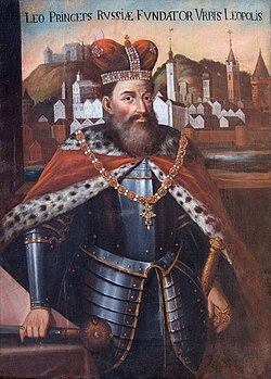Portrait of Lev I of Galicia