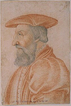 Portrait of Jean, Cardinal of Lorraine