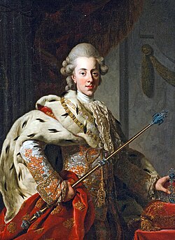 Portrait of Christian VII of Denmark