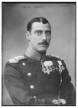 Portrait of Christian X of Denmark