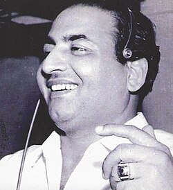 Portrait of Mohammed Rafi