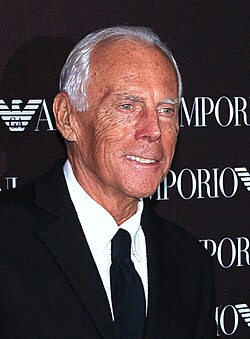 Portrait of Giorgio Armani
