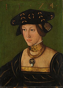 Portrait of Mary of Hungary