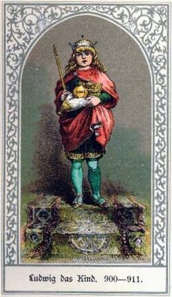 Portrait of Louis the Child