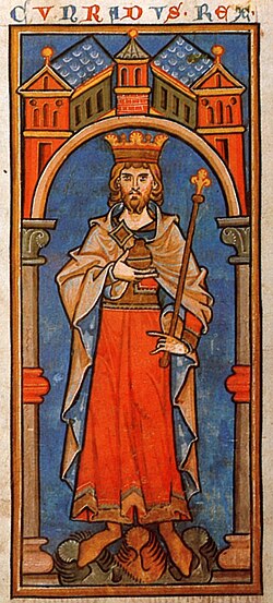 Portrait of Conrad III of Germany