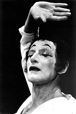 Portrait of Marcel Marceau